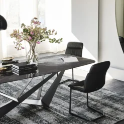 Cattelan Italia Ruokapöydät<Skorpio-ruokapöytä, suorakaide