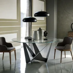Cattelan Italia Ruokapöydät|Pyöreät Pöydät<Skorpio-ruokapöytä, pyöreä