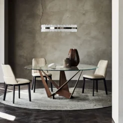 Cattelan Italia Ruokapöydät|Pyöreät Pöydät<Skorpio-ruokapöytä, pyöreä