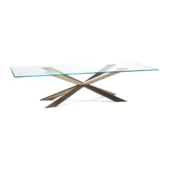 Cattelan Italia Ruokapöydät<Spyder-ruokapöytä, suorakaide