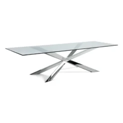 Cattelan Italia Ruokapöydät<Spyder-ruokapöytä, suorakaide