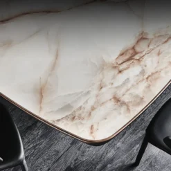 Cattelan Italia Ruokapöydät<Spyder-ruokapöytä, suorakaide