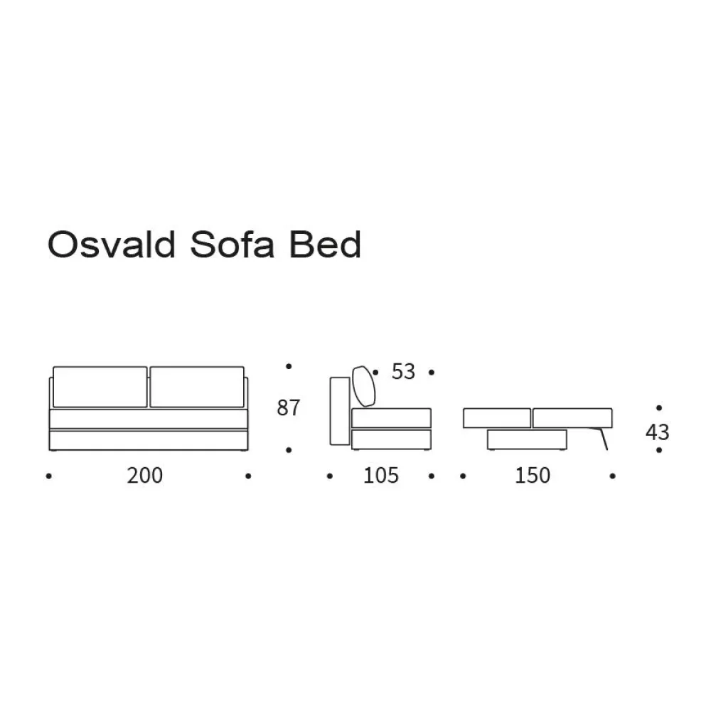 Innovation Living Vuodesohvat<Osvald-vuodesohva
