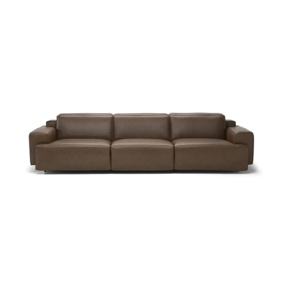 Natuzzi 2-Istuttavat Sohvat|3-Istuttavat Sohvat<Iago-nahkasohva