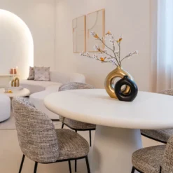 Richmond Interiors Ruokapöydät|Pyöreät Pöydät<Bloomstone-ruokapöytä, pyöreä