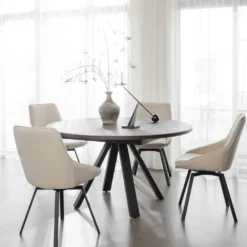Rowico Home Ruokapöydän Tuolit|Pyörivät Tuolit<Rowico Alison-tuoli