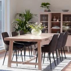 Rowico Home Ruokapöydät<Rowico Brooklyn-ruokapöytä, puujalat