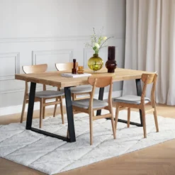 Rowico Home Ruokapöydät<Rowico Brooklyn-ruokapöytä, U-jalat