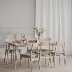Rowico Home Ruokapöydät|Jatkettavat Pöydät<Rowico Filippa-ruokapöytä, jatkettava