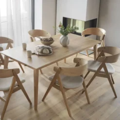 Rowico Home Ruokapöydät|Jatkettavat Pöydät<Rowico Filippa-ruokapöytä, jatkettava
