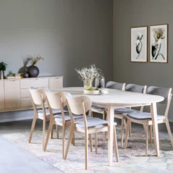 Rowico Home Ruokapöydät|Pyöreät Pöydät<Rowico Filippa-ruokapöytä, ovaali