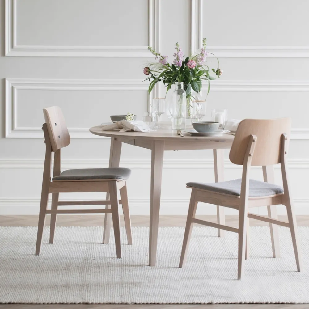 Rowico Home Ruokapöydät|Pyöreät Pöydät<Rowico Filippa-ruokapöytä, pyöreä