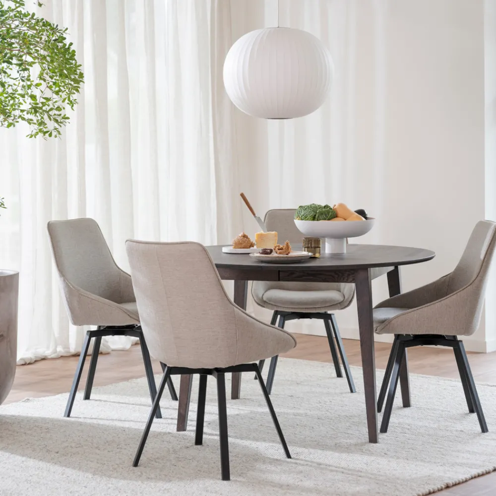 Rowico Home Ruokapöydät|Pyöreät Pöydät<Rowico Filippa-ruokapöytä, pyöreä