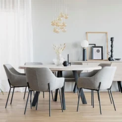 Rowico Home Ruokapöydät|Pyöreät Pöydät<Rowico Fred-ruokapöytä, pyöreä
