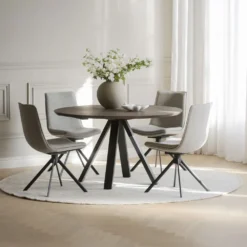 Rowico Home Ruokapöydän Tuolit|Pyörivät Tuolit<Rowico Lowell-tuoli 360°