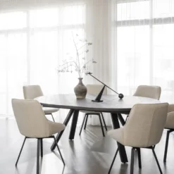 Rowico Home Ruokapöydät|Pyöreät Pöydät<Rowico Maddock-pöytä, jatkettava