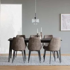 Rowico Home Ruokapöydän Tuolit<Rowico Sierra-tuoli, mikrokuitu