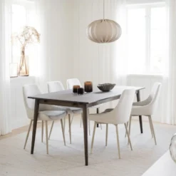 Rowico Home Ruokapöydän Tuolit<Rowico Sierra-tuoli, vaalea beige