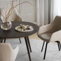 Rowico Home Ruokapöydät|Pyöreät Pöydät<Rowico Yumi-ruokapöytä, pyöreä