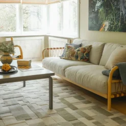VM Carpet Pyöreät Matot|Villamatot<Domino-villamatto, pyöreä