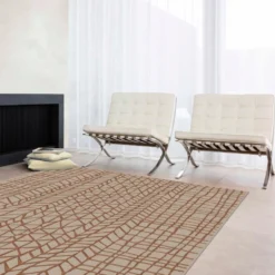 VM Carpet Muut Matot|Pyöreät Matot<Lastu-matto, pyöreä
