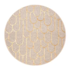 VM Carpet Muut Matot|Pyöreät Matot<Paanu-matto, pyöreä