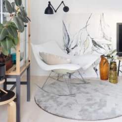 VM Carpet Nukkamatot|Keinokuitumatot<Silkkitie-matto, pyöreä